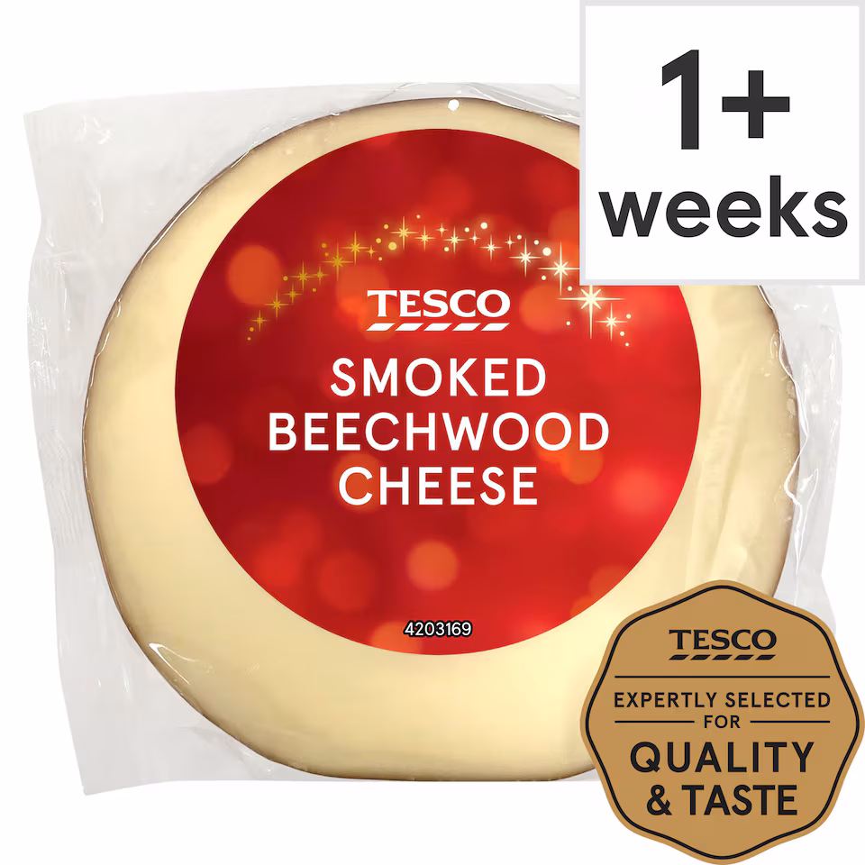 Tesco Smoked Beechwood Cheese 150G