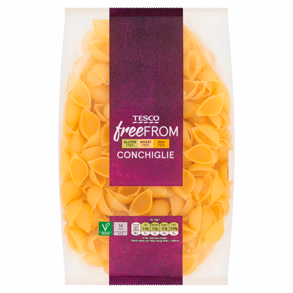 Tesco Free From Conchiglie 500G