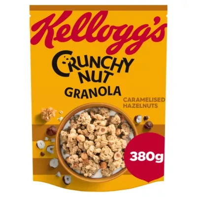 Kellogg's Caramelised Hazelnut Breakfast Granola 380g