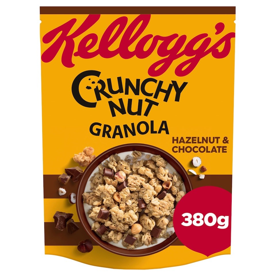 Kellogg's Crunchy Nut Granola - Hazelnut & Chocolate 380g
