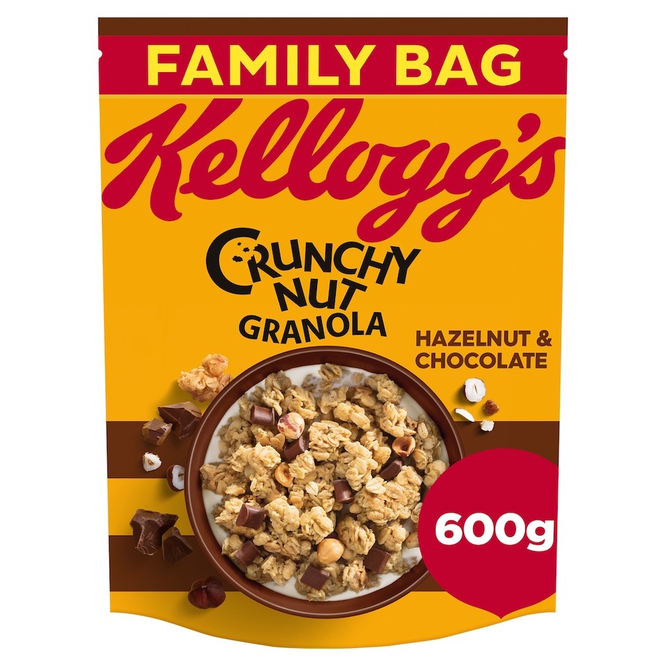 Kellogg's Crunchy Nut Granola - Hazelnut & Chocolate 600g