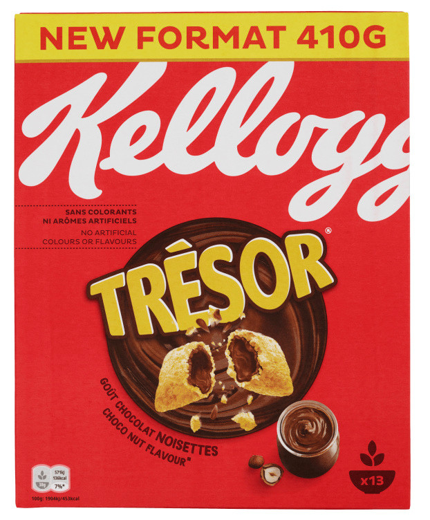 Tresor Choco Nut 410g Kelloggs