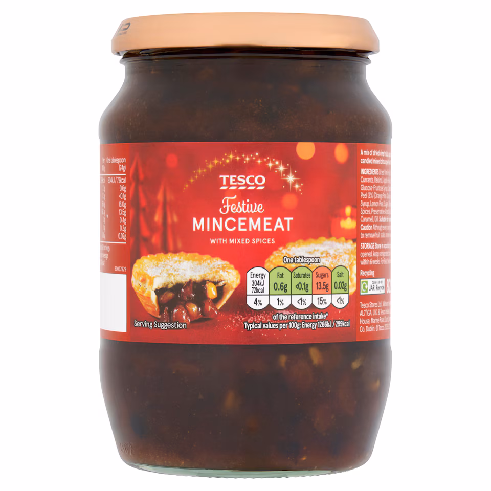 Tesco Mincemeat 822G