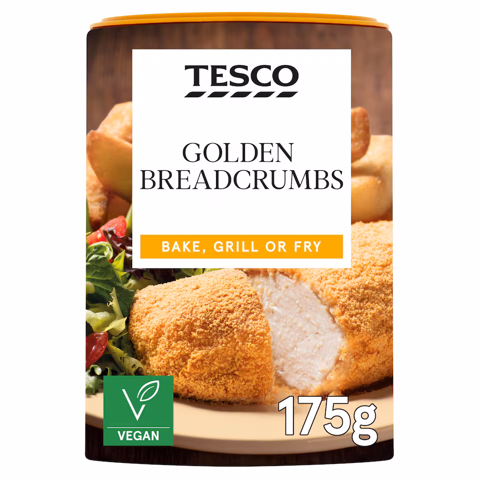 Tesco Golden Breadcrumbs 175G