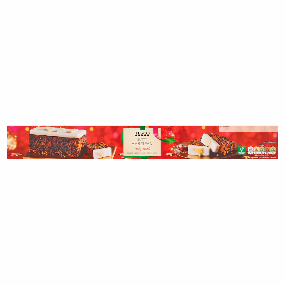 Tesco Ready Rolled Marzipan 400G
