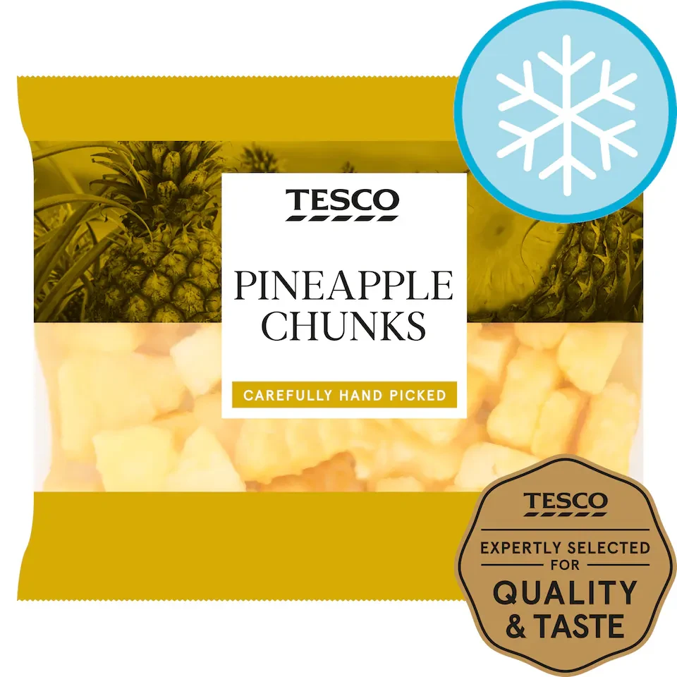 Tesco Frozen Pineapple Chunks 450G