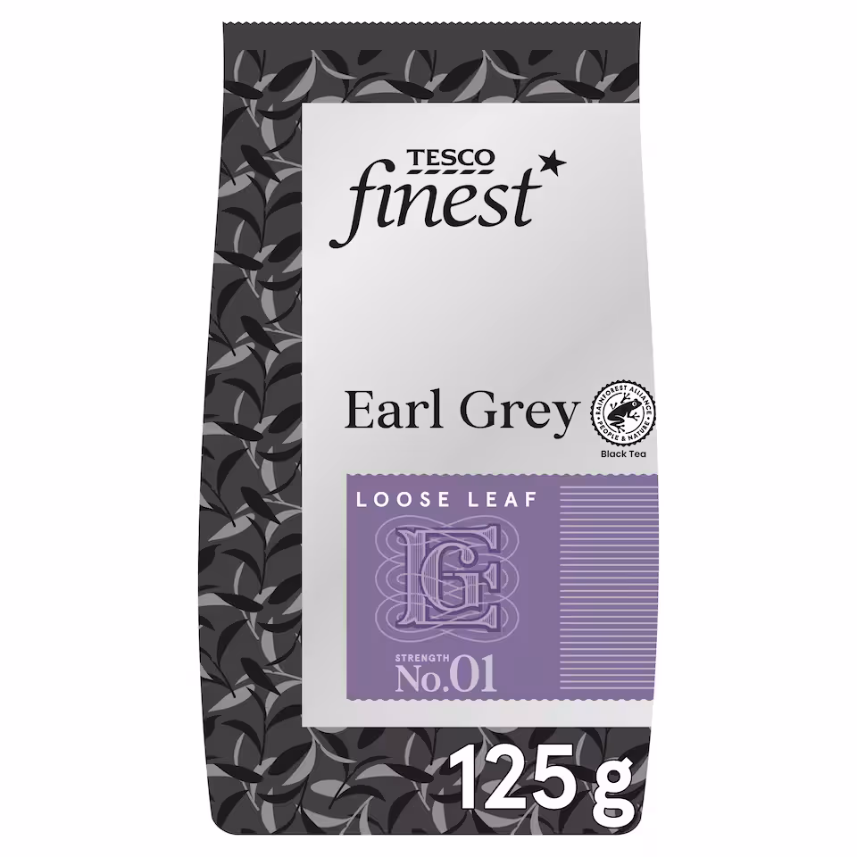 Tesco Finest Earl Grey Leaf 125G