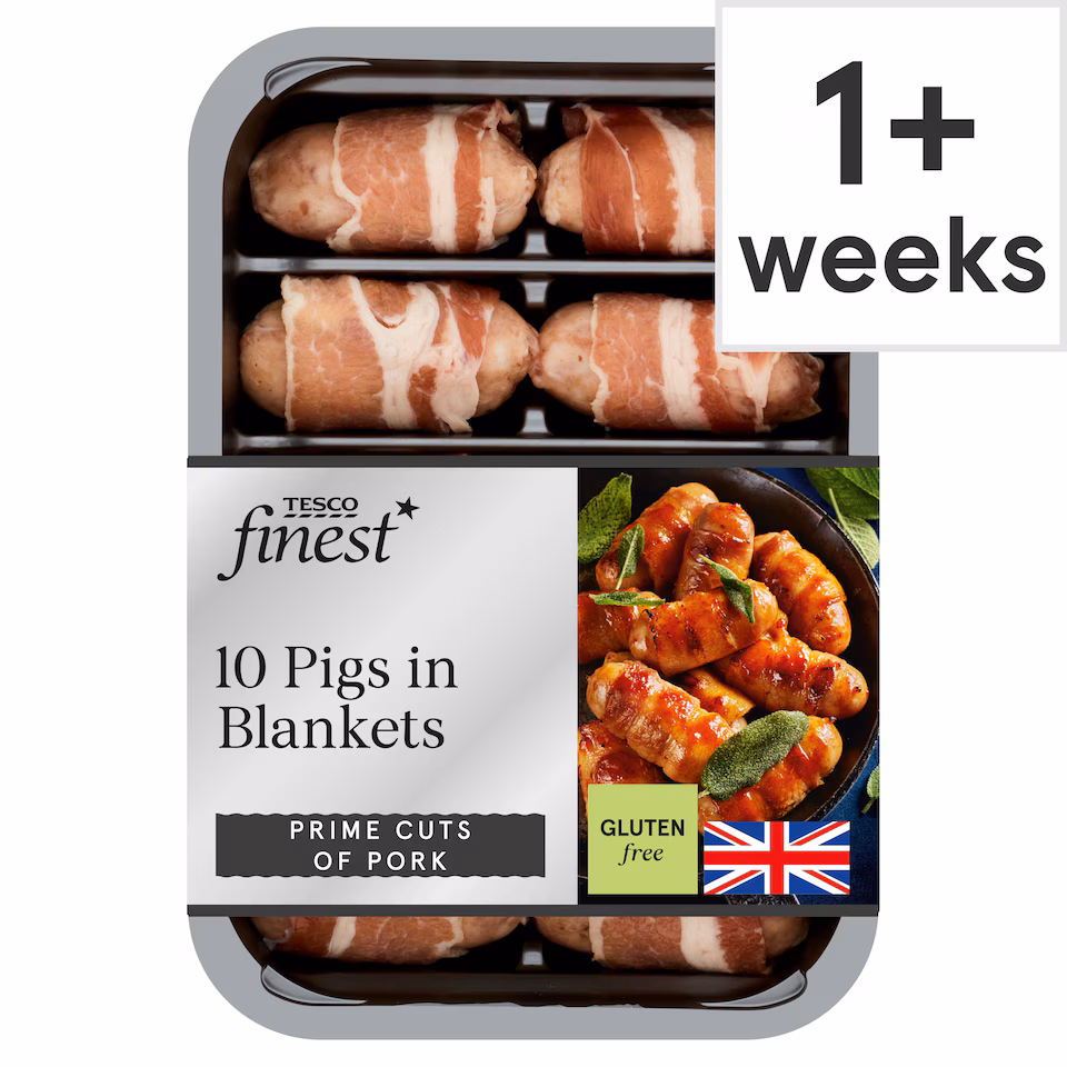 Tesco Finest 10 Pigs In Blankets 210G