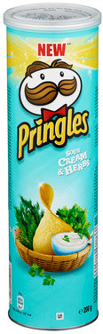 Pringles Sour Cream And Herbs 200g