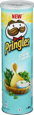 Pringles Sour Cream And Herbs 200g