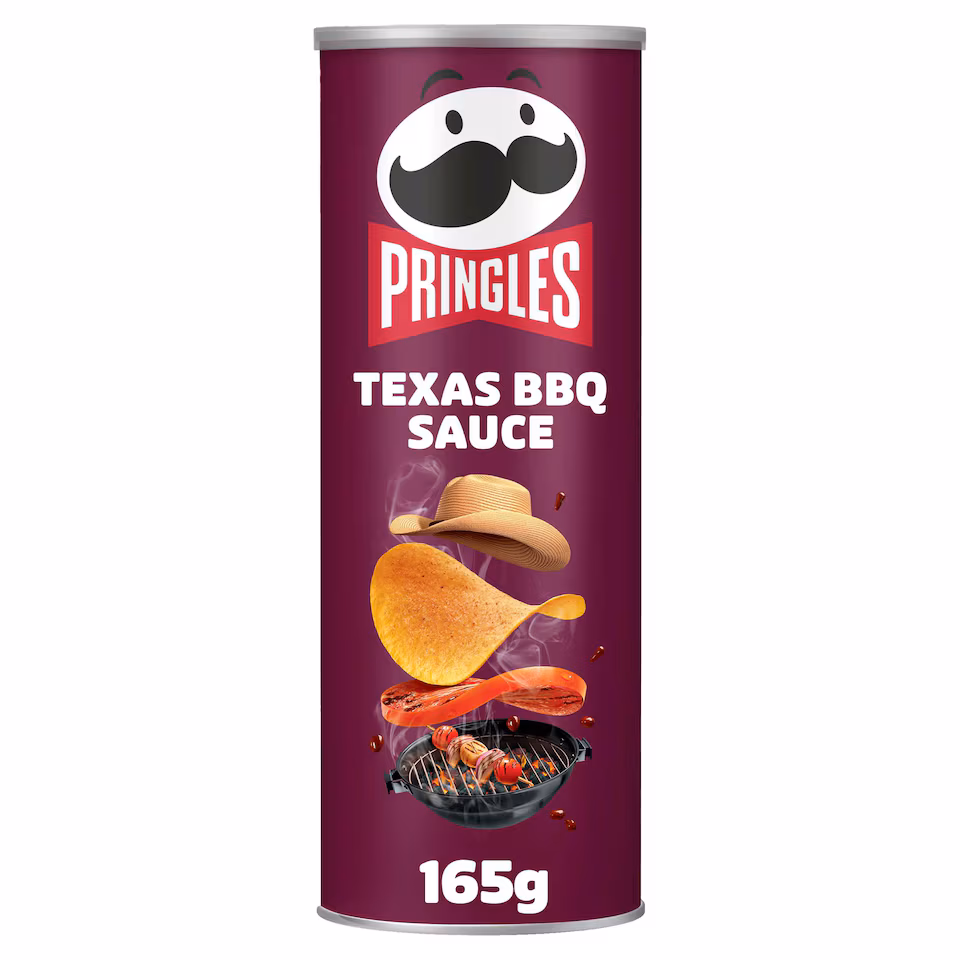 Pringles Texas Bbq Crisps 165G