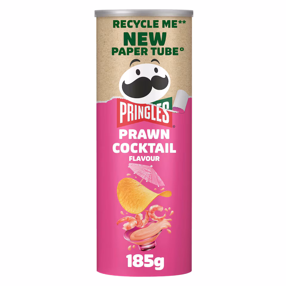 Pringles Prawn Cocktail Sharing Crisps 185g