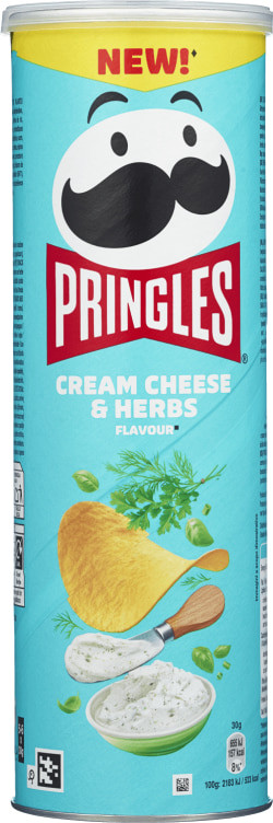Pringles Cream Cheese&Herbs 165g