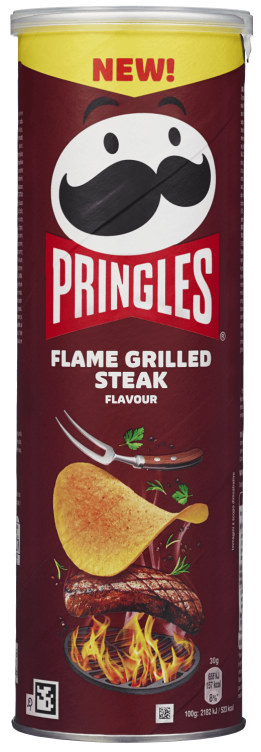 Pringles Flamegrilled Steak 165g