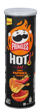 Pringles Hot Fiery Paprika 160g