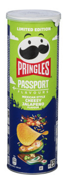 Pringles Mexican Style Cheesy Jalapeno 165g
