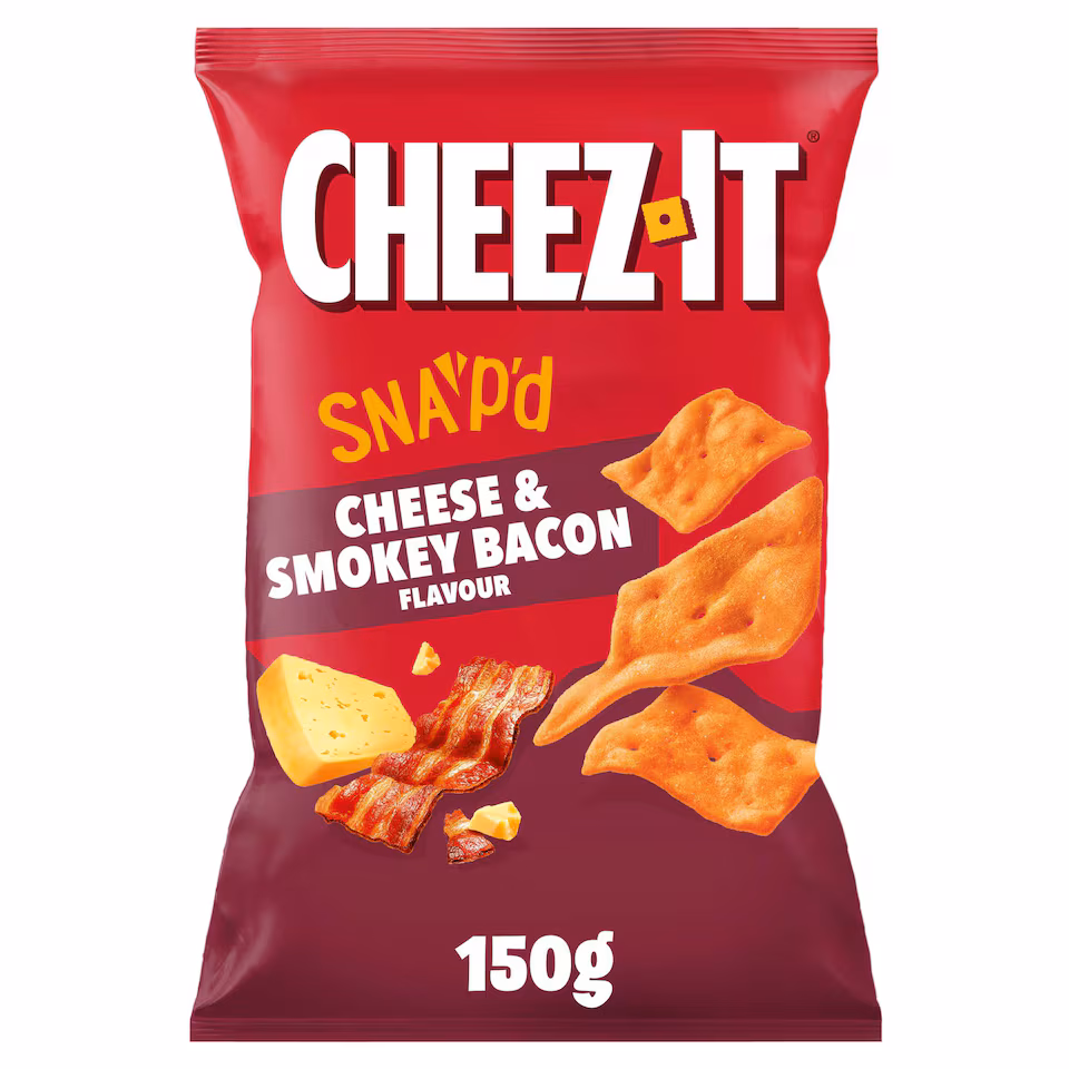 Cheez-It Cheese & Smokey Bacon Flavour 150g