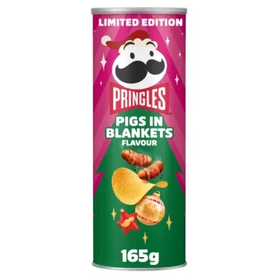 Pringles Pigs In Blankets Sharing Crisps 165g