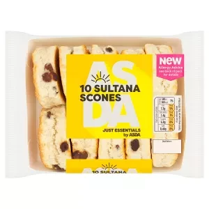 JUST ESSENTIALS by ASDA 10 Sultana Scones