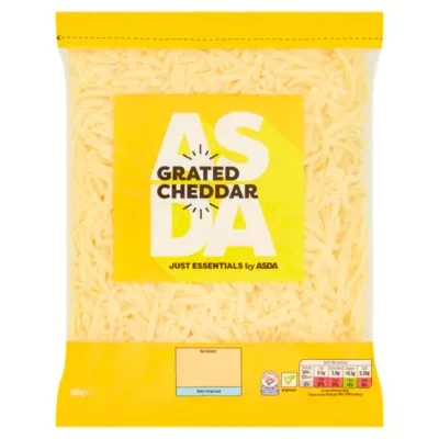 JUST ESSENTIALS by ASDA Smartprice Grated Cheddar 500g