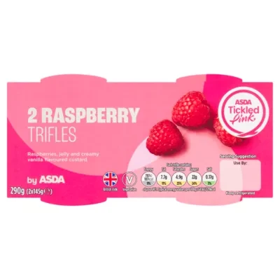 ASDA Raspberry Trifles 2 x 145g (290g)