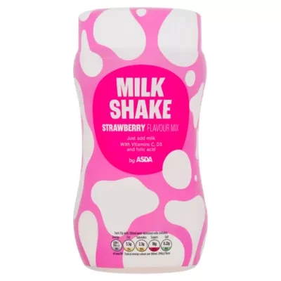 ASDA Strawberry Flavour Mix Milk Shake 300g