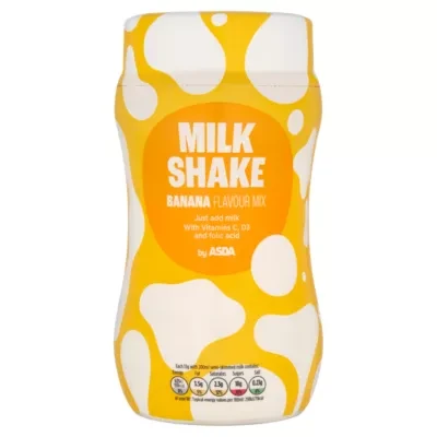 ASDA Banana Flavour Mix Milk Shake 300g