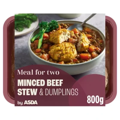 ASDA Minced Beef Stew & Dumplings 800g