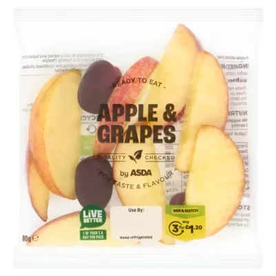 ASDA Apple & Grapes 80g