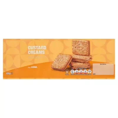 ASDA Custard Creams 400g The Food App ASDA Custard Creams 400g The Food App