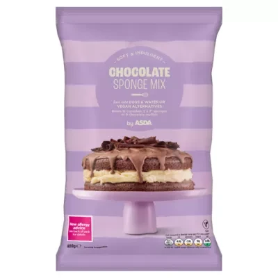 ASDA Chocolate Sponge Mix 400g