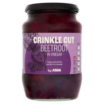 ASDA Crinkle Cut Beetroot in Vinegar 710g