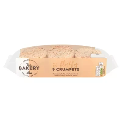 The BAKERY at ASDA The Bakery 9 Crumpets