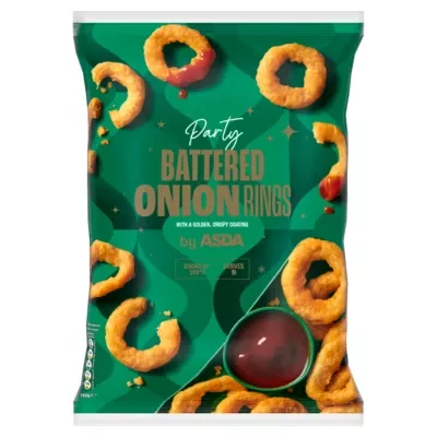 ASDA Party Battered Onion Rings 750g