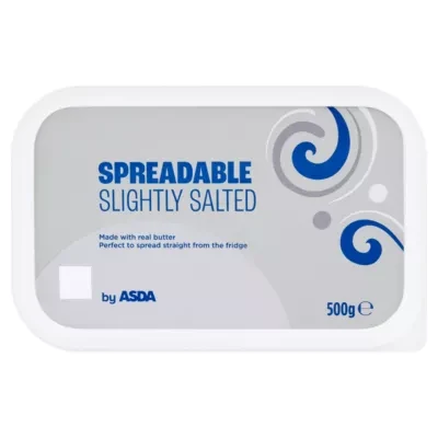 ASDA Spreadable Slightly Salted 500g