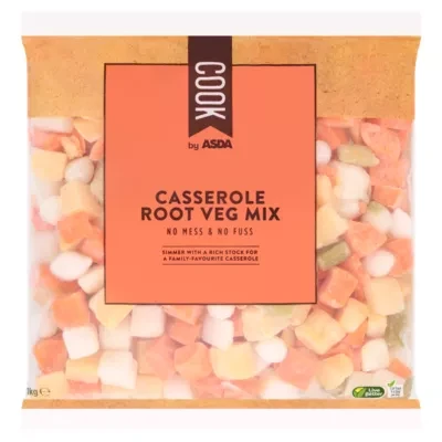 COOK by ASDA Casserole Root Veg Mix 1kg