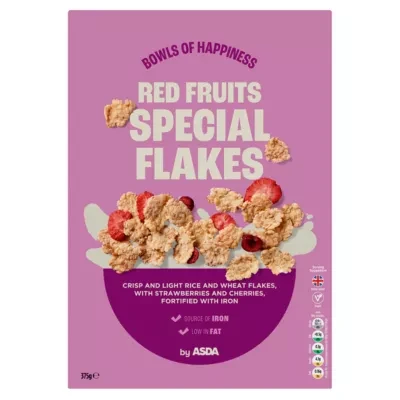 ASDA Red Fruits Special Flakes 375g