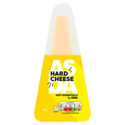 JUST ESSENTIALS by ASDA Smart Price Hard Cheese Wedge 170g