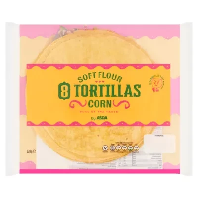 ASDA 8 Corn Tortillas 320g