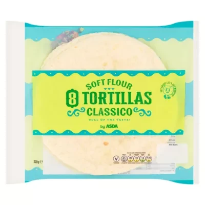 ASDA 8 Tortillas Classico 320g
