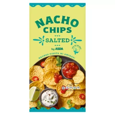 ASDA Salted Nacho Chips 200g