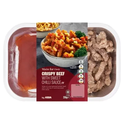 ASDA Main for Two Crispy Beef with Sweet Chilli Sauce 250g