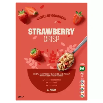 ASDA Strawberry Crisp 500g