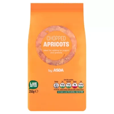 ASDA Chopped Apricots 250g