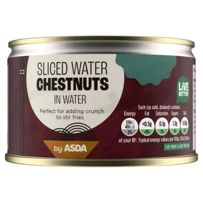 ASDA Sliced Water Chestnuts in Water 225g