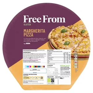 ASDA Free From Margherita Pizza 380g