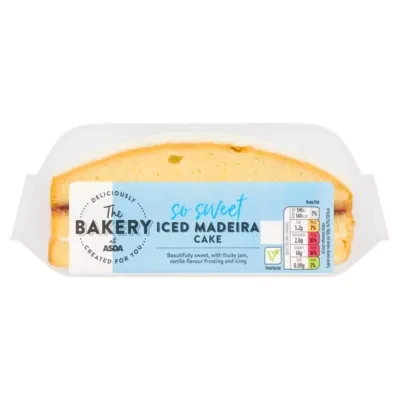 ASDA The Bakery Iced Madeira Cake
