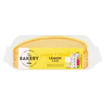 The BAKERY at ASDA The Bakery Zingy & Sweet Lemon Cake