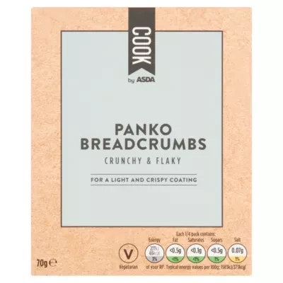 COOK by ASDA Cook Panko Breadcrumbs 70g