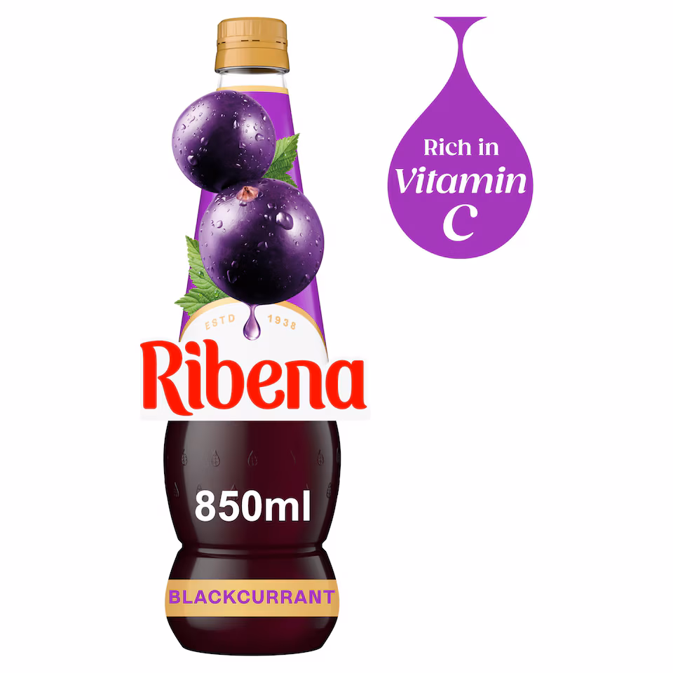 Ribena Blackcurrant Squash 850ml